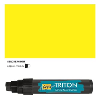 Triton Acrylic Paint Marker 15.0 - Fluoresc. Yellow