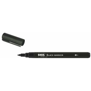 Black marker - Fine tip, 1/Pkg