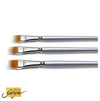 SOLO GOYA Silver Edition Kammpinsel Gr. 3/8