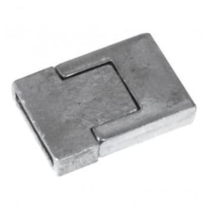 Magnetlås for amrbånd - Sølvfarget, 15 mm , 1 stk