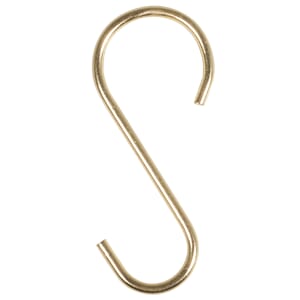 Pin & Peg S-krok - Gull, str 2.6x6.1cm, 4/Pkg