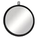 Pin & Peg Speil - Sort, str 18 cm, 1/Pkg