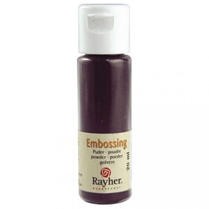 Embossing pulver - Bramble, opaque, bottle 20 ml