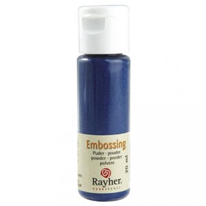 Embossing pulver - Royal blue, opaque, bottle 20 ml