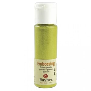Embossing pulver - May-green, opaque, bottle 20 ml