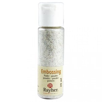Embossing pulver - Rainbow, transparent, bottle 20 ml