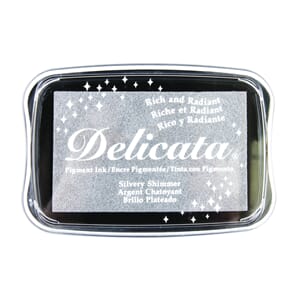 Imagine: Silvery Shimmer Delicata Pigment Ink Pad