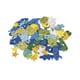 Mosegummi figurer med glitter - Verdensrommet, 80/Pkg
