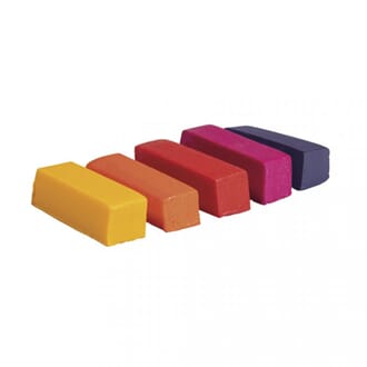 Fargepigment for voks - Regnbue farger, str 1x1x2,9 cm
