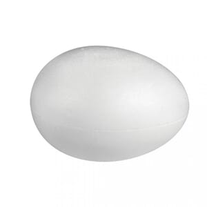 Isopor Egg - todelt, str 20 cm, 1/Pkg