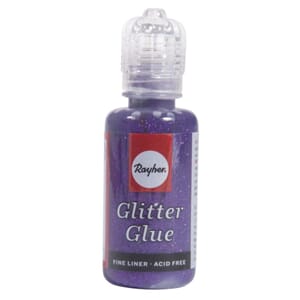 Glittelim Metallik -  Lilla, flaske 20 ml