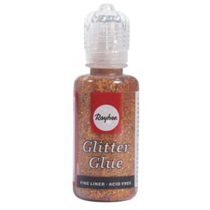Glittelim Metallik -  Brilliant kobber, flaske 20 ml