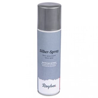 Dekorspray - Sølv, 150 ml