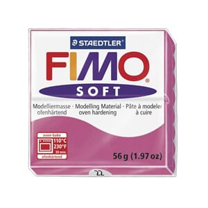Fimo Soft: Raspberry 22, 56g