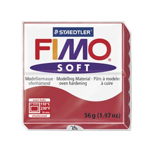 FIMO Soft - Cherry Red 26, 56g