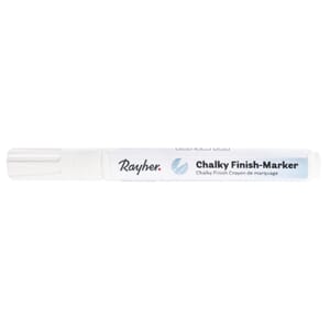 Chalk Finish marker - White, 1/Pkg