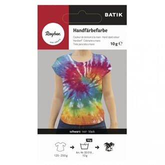 Batikkfarge - Black, 10 gram