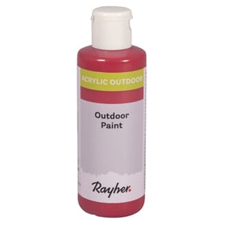 Outdoor Paint - Classic red