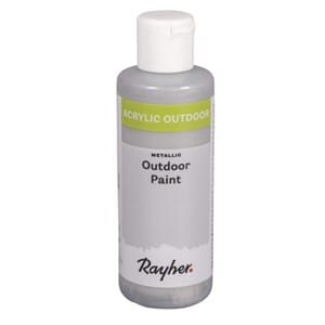 Outdoor Paint - Brilliant silver metallic