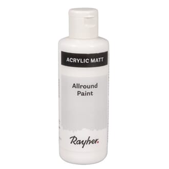 Hobbymaling - Snøhvit, 80 ml