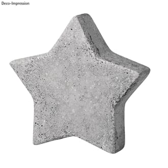 Støpeform for betong og gips - Stjerne i str 7 cm