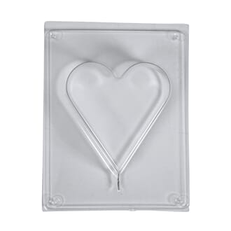 Støpeform - Hjerte, str 8.5x9.2 cm