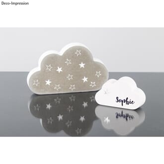 Støpeform for betong og gips - Skyer, 2 design