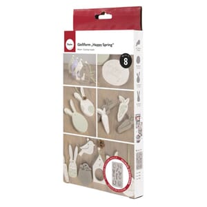 Silikon støpeform - Happy Spring, str 14,5x26x1 cm