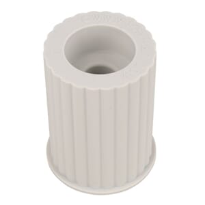 Støpeform - Riflet lysestake, str 5,2x8 cm, 1 form