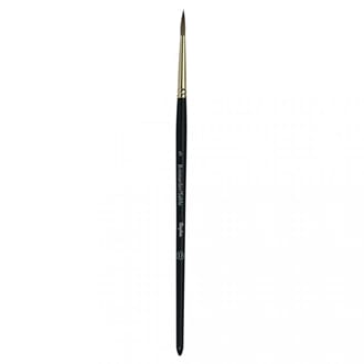Sable brush, mårhår pensel, rund, str 5