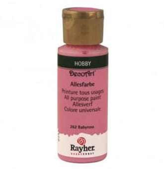 Hobbylmaling - Baby pink, 59 ml