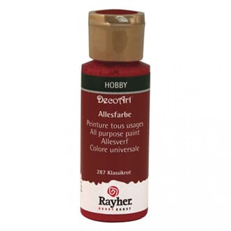 Hobbymaling - Classical red, 59 ml