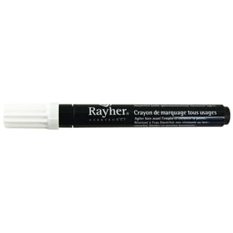 Universal marker - White, singel