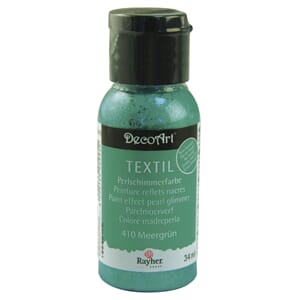 Paint effect - Pearl glimmer, sea aqua, bottle 34 ml