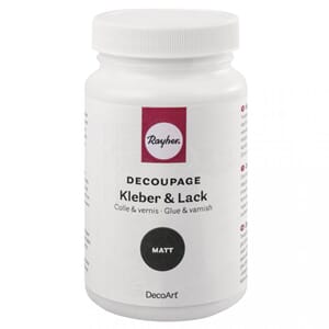 Decoupage lim & lakk - Matt, 236ml