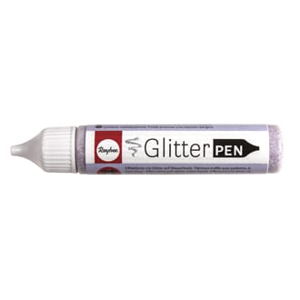 Basic Pen - Glitter Pink Perlepen, 28 ml