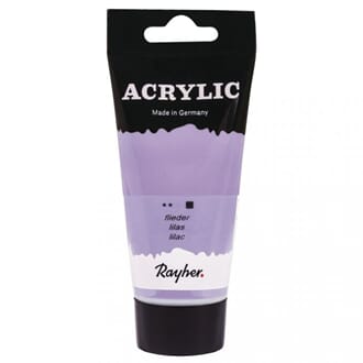 Akrylmaling - Lilac, 75 ml