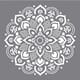 Stensil - Mandala motiv, 12x12 inch, 1/Pkg