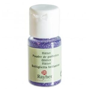 Glitter - Purple, bottle 10 ml