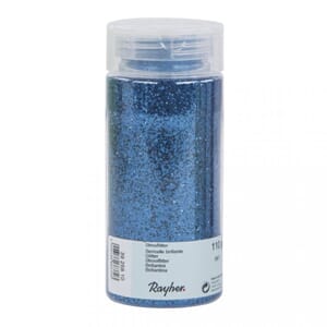 Glitter, Dark blue, bottle 110 gram