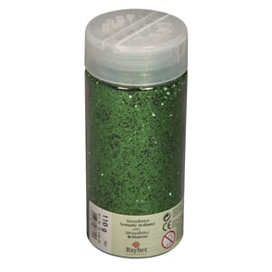Glitter, Green, bottle 110 gram