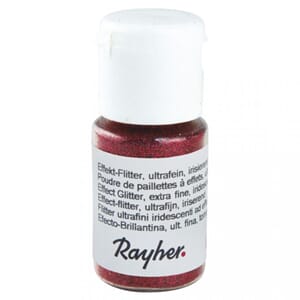Effect Glitter - Iridescent cherry, extra fine
