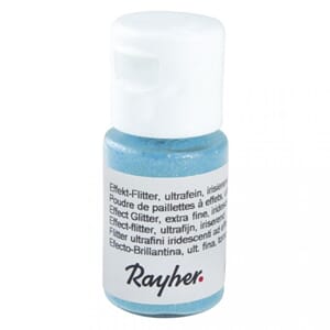 Effect Glitter - Iridescent blush blue, extra fine