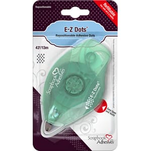Scrapbook Ad. - E-Z Dots Repositionable Refillable Dispenser