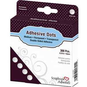 Scrapbook Adhesives: Adhesive Dots 3D, 100/Pkg