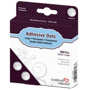 Scrapbook Adhesives: Adhesive Dots Large