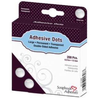 Scrapbook Adhesives: Adhesive Dots Large