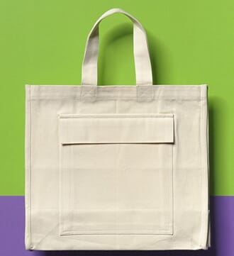 Shoppingbag, 100% bomull, organisk tekstil, 1 stk