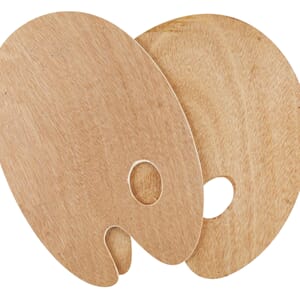SOLO GOYA Wooden palette oval, 5mm thick