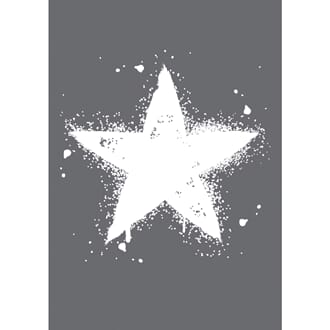 My Style: Stensil - Star, A4